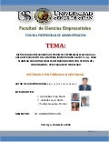 SIG con MIPE aplicado a Importaciones Savoy