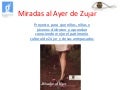 Proyecto  miradas al ayer  de zújar para niños y niñas