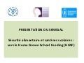 PAA Africa Programme Inception Workshop - Senegal presentation