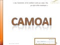 PréSentation Camoai   Mai 2012