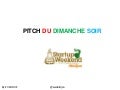 Pitch du dimanche