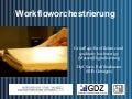 Workfloworchestrierung Massendigitalisierung