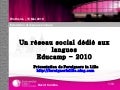 Présentation ning educamp