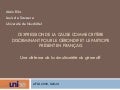 La causalité comme critère discriminant entre le gérondif et le participe présent