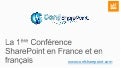 Présentation Partenaires Conf'SharePoint  2013