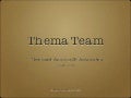 Präsentation Thema Team