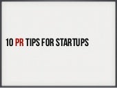 Pr tips for startups