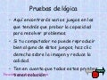 Pruebas de lógica