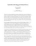 Disasters Roundtable Abstract: Opportunities for Information and Technological Recovery