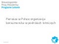 Przyjazne latanie i pomoc pasażerom