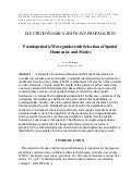 Pseudoperiodic waveguides with selection of spatial harmonics and modes