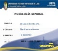 Psicología General (II Bimestre)