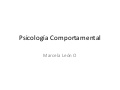Psicología comportamental