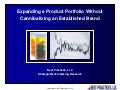 Expanding a Product Portfolio Without Cannibalizing an Established Brand Report Summary