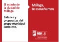 Balance de legislatura de Francisco de la Torre (PP) en Malaga y propuestas de Maria Gamez, portavoz municipal del PSOE
