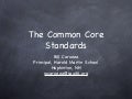 PSU Common Core Presentation