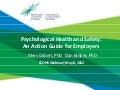 Psychological Health and Safety: An Action Guide for Employers