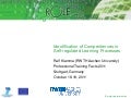 Identification of Compentences in Self-regulated Learning Processes