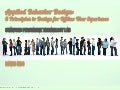 Applied Behavior Design:  3 Design Principles for Offline User Experience