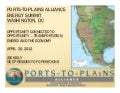 Opportunity Connected to Opportunity … Transportation, Energy and the Economy
