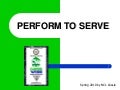 Perform To Serve (Navy Career Wise Training)