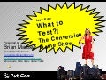 What to Test?! The Conversion Game Show