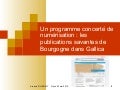 Publications de sociétés savantes de Bourgogne dans Gallica