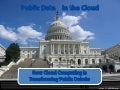 Public Data In The Cloud