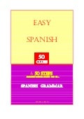Easy SPANISH - 50 CLUES - Grammar