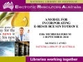 A model for incorporating e-resources into Trove, September 2010