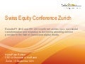 Publi groupe presentation swiss equity forum version 7 september 2011 presentation hpr_final