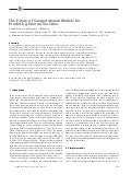 The Future of Computational Models for Predicting Human Toxicities