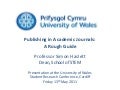 Publishing in Academic Journals