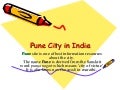 Pune city in india