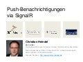 Push-Benachrichtigungen in SharePoint via SignalR