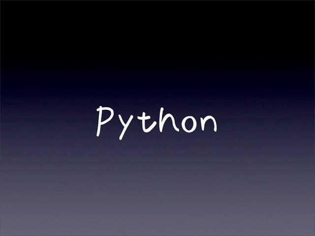 Introduction of  Python & Pygame