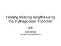 Pythagorean Theorem Made Simple