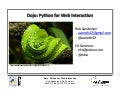 Python Web Tutorial