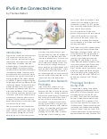 IPv6 in the Connected Home