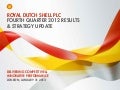 Media webcast presentation Royal Dutch Shell fourth quarter 2012 results and Strategy update