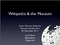 Wikipedia & Museums - Qatar Presentation