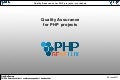 PHP Quality Assurance Workshop PHPBenelux