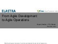 From Agile Development to Agile Operations (QCon SF 2009)