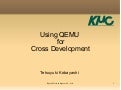 Using QEMU for cross development
