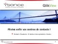 Qlik view centre de contact 