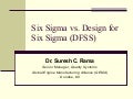 QM-030-Six Sigma vs Design for Six Sigma