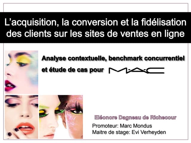 M.A.C Cosmetics - Analyse Stratégie...