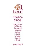 Qtour Greece 2009