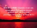 Què és l&rsquo;amor?