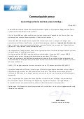 Quand l&rsquo;approche des élections presse le Collège...